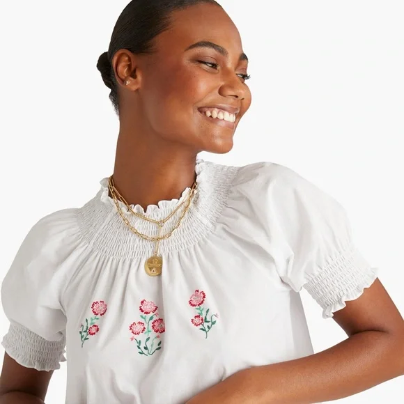 Hill house Home Hand Embroidery Caroline Nap Dress - Picture 5 of 11